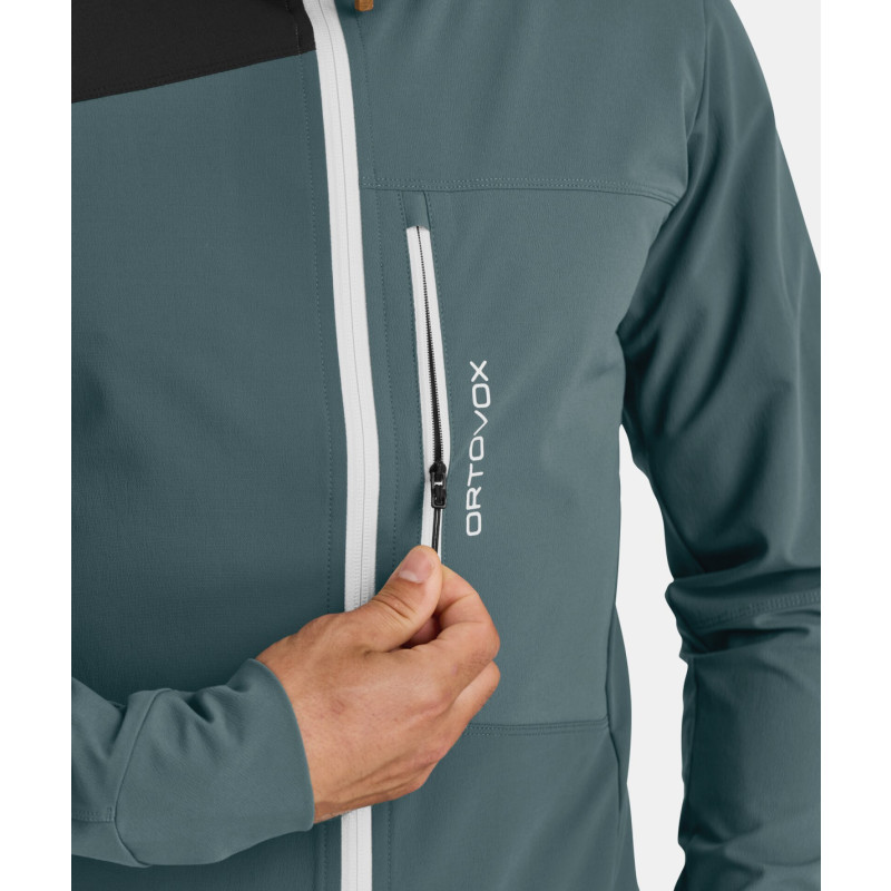 Pánská bunda Ortovox PALA LIGHT JACKET  - zelená