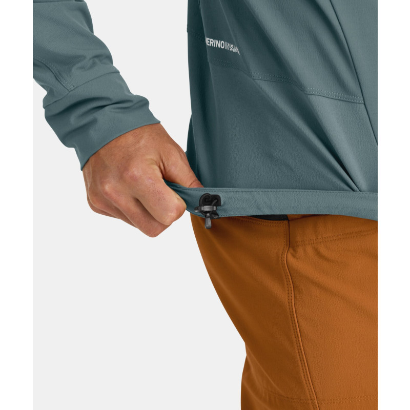 Pánská bunda Ortovox PALA LIGHT JACKET  - zelená