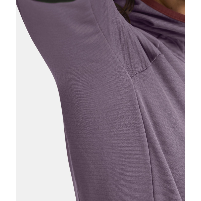 Dámská mikina Ortovox FLEECE RIB HOODY  - tmavě šedá