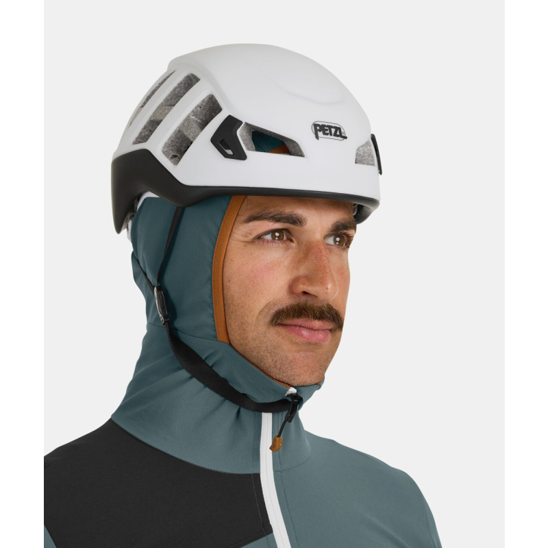 Pánska bunda Ortovox PALA HOODED JACKET  - tmavo šedá