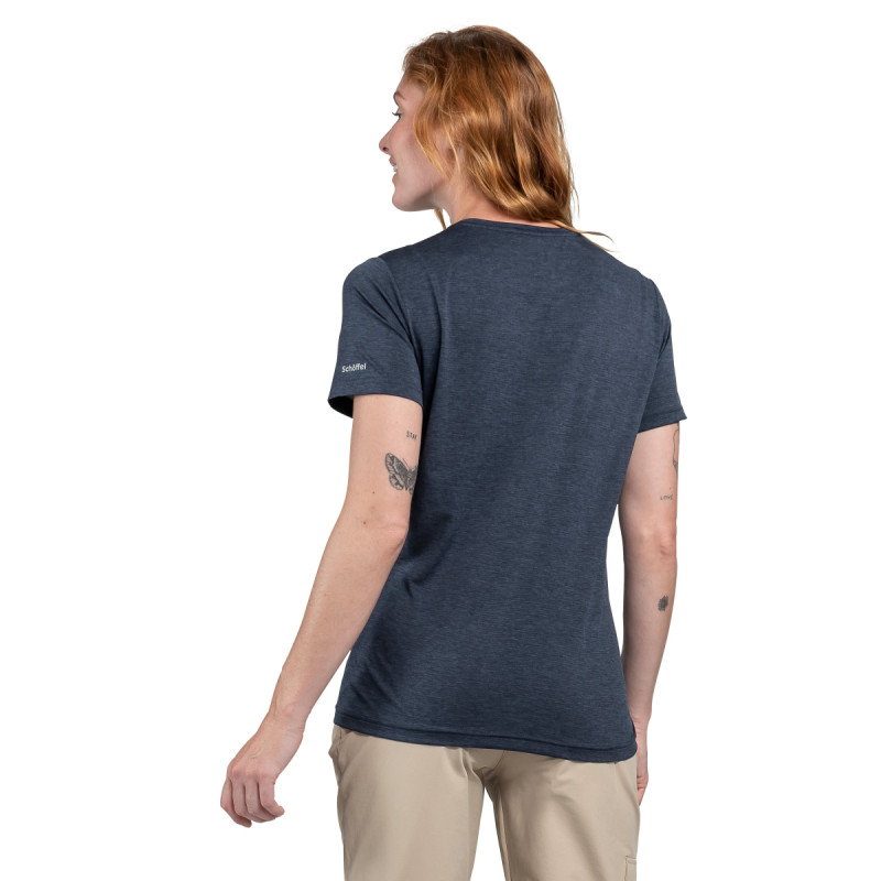 Dámske turistické funkčné tričko Schöffel CIRC T SHIRT SULTEN  - tmavo modrá