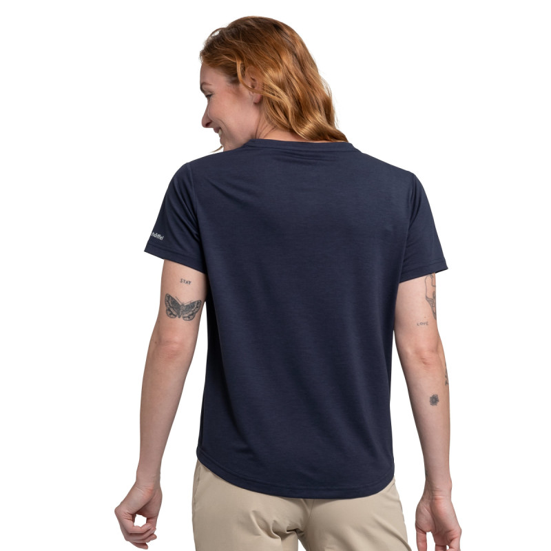 Dámske turistické funkčné tričko Schöffel HABERSPITZ  - tmavo modrá