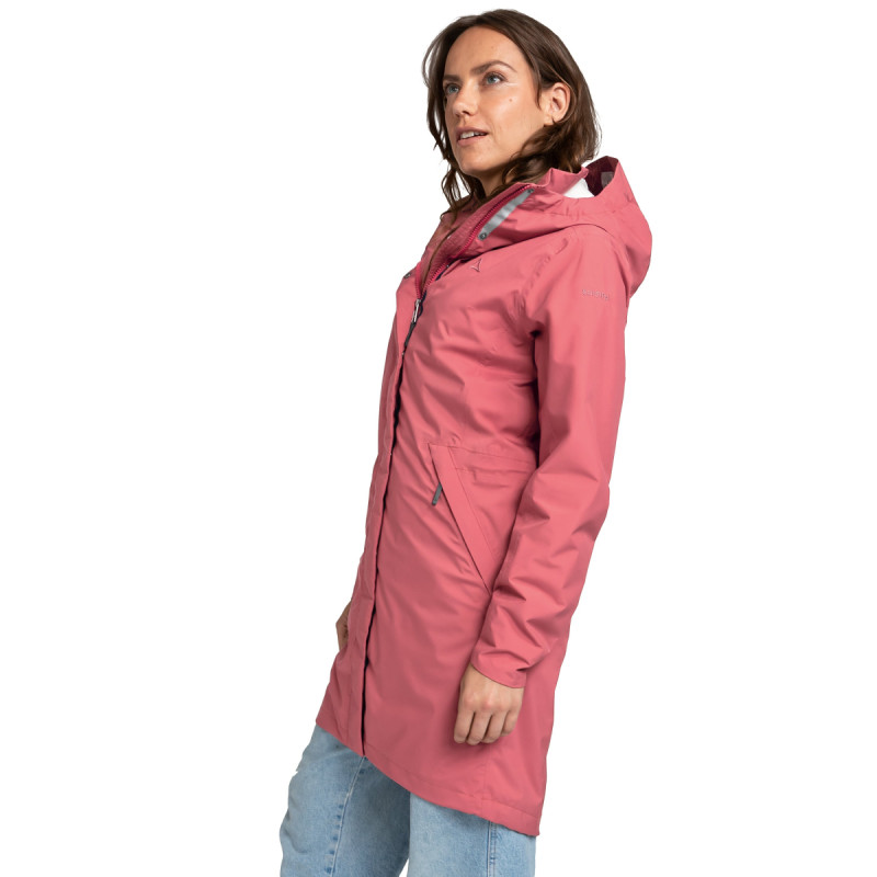 Dámsky kabát Schöffel SARDEGNA  - ružová