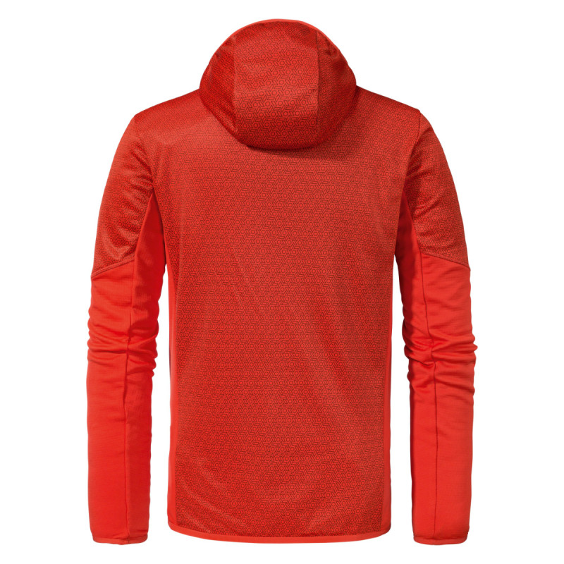 Pánská turistické mikina Schöffel SVARDALEN  - červená