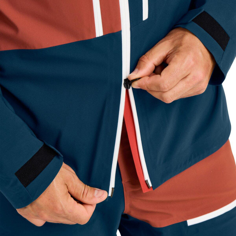 Pánska bunda Ortovox WESTALPEN 3L JACKET  - tmavo modrá