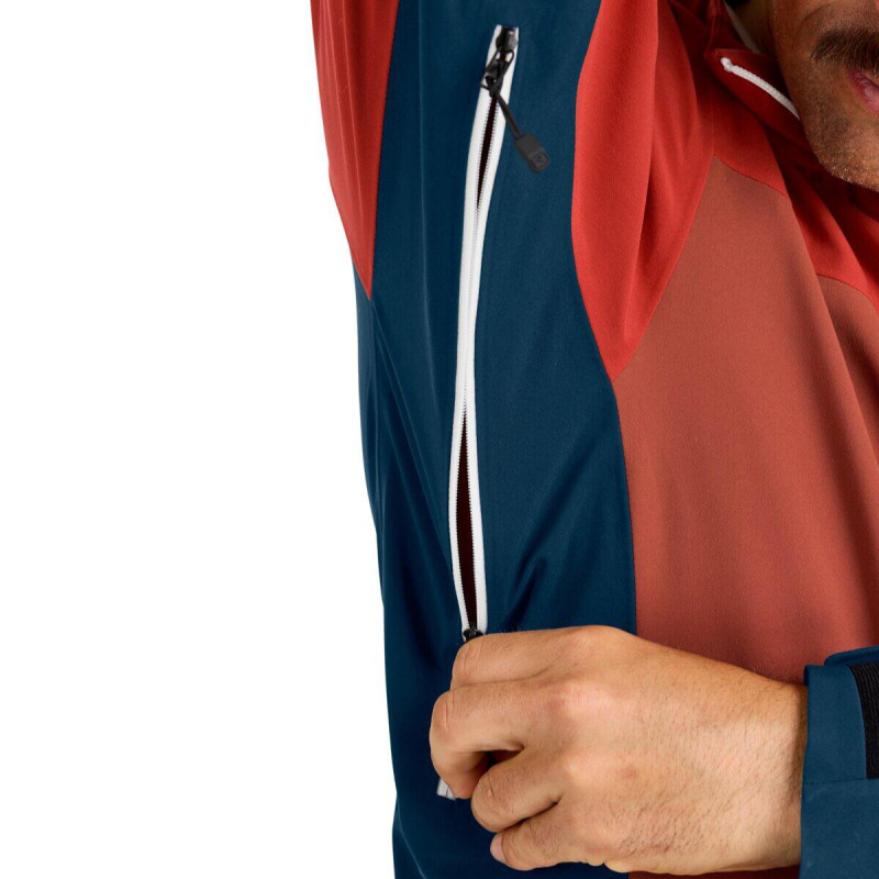 Pánska bunda Ortovox WESTALPEN 3L JACKET  - tmavo modrá