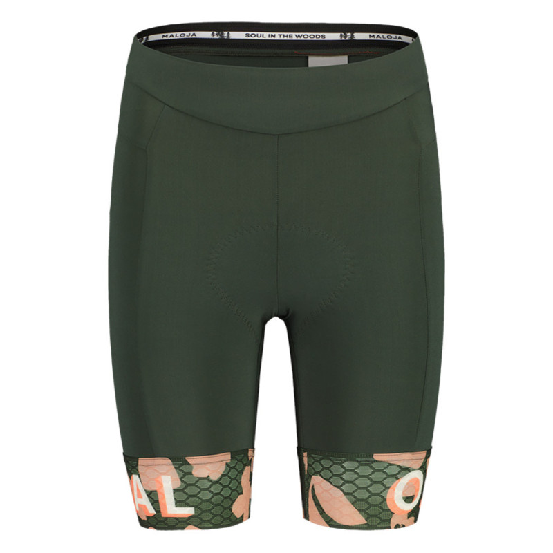 Dámské cyklistické kraťasy Maloja YUKONM.  - tmavě zelená