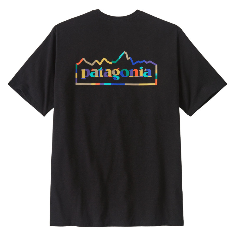 Pánské tričko Patagonia UNITY FITZ RESPONSIBILI-TEE  - černá