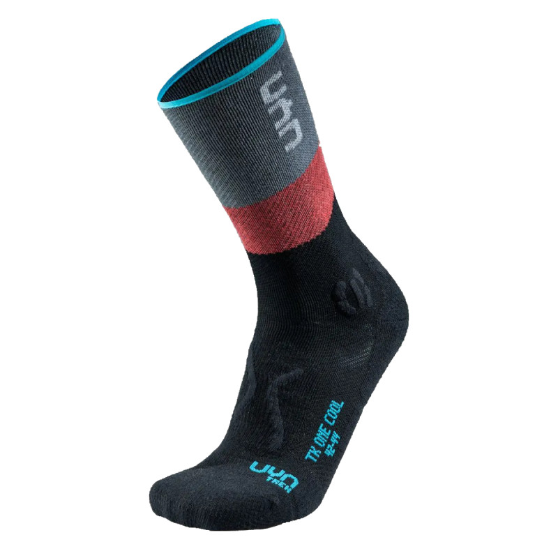 Dámske turistické ponožky UYN TREKKING ONE COOL  - čierna