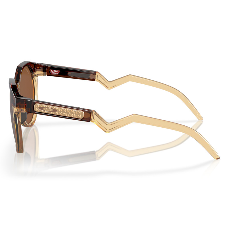 Sluneční brýle Oakley HSTN - DARK AMBER/LIGHT CURRY PRIZM TUNGSTEN