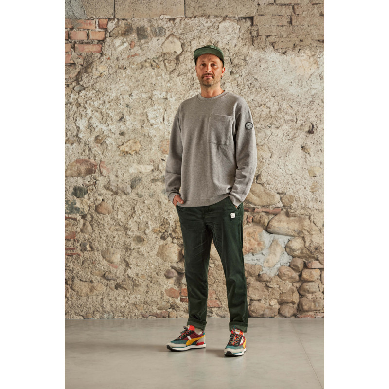 Pánska mikina Maloja VODOM.  - svetlo šedá