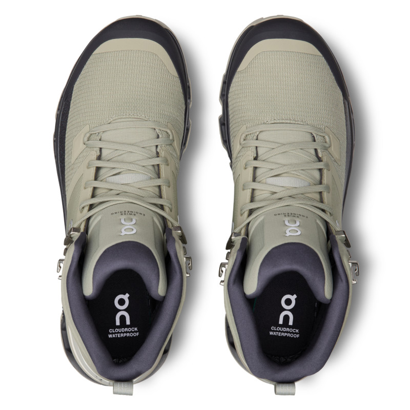 Pánské turistické kotníkové boty On CLOUDROCK 2 WATERPROOF  - béžová