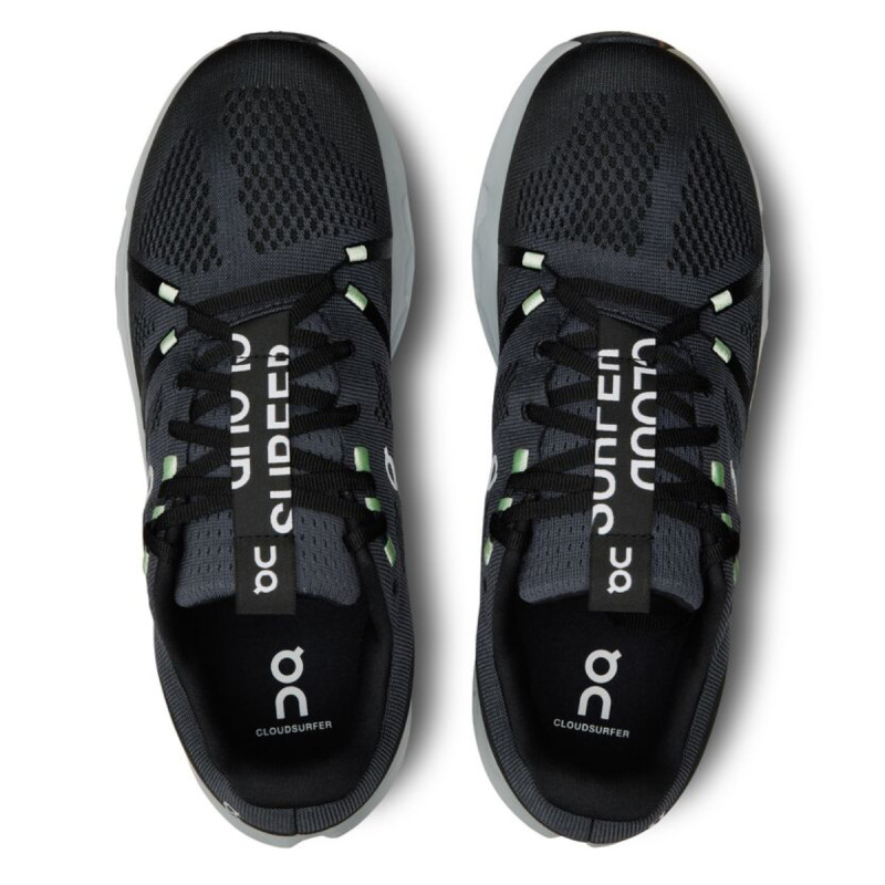 Dámske bežecké topánky On CLOUDSURFER  - čierna
