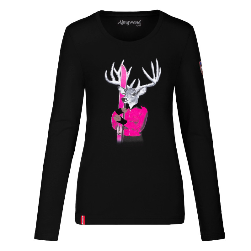 Dámske tričko Almgwand DURNSTEINALM  - čierna