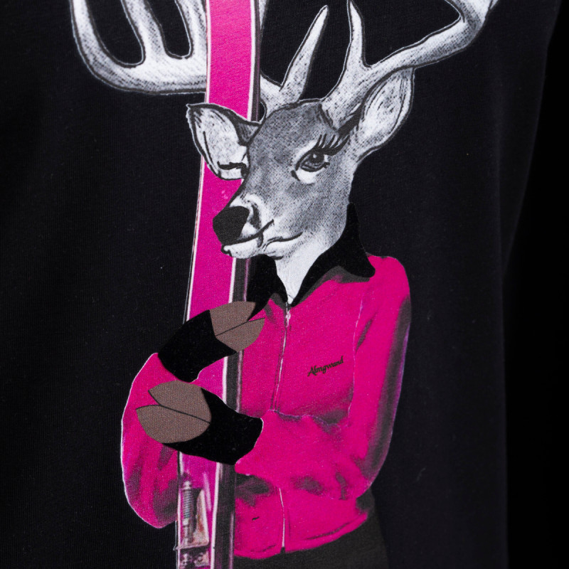 Dámske tričko Almgwand DURNSTEINALM  - čierna