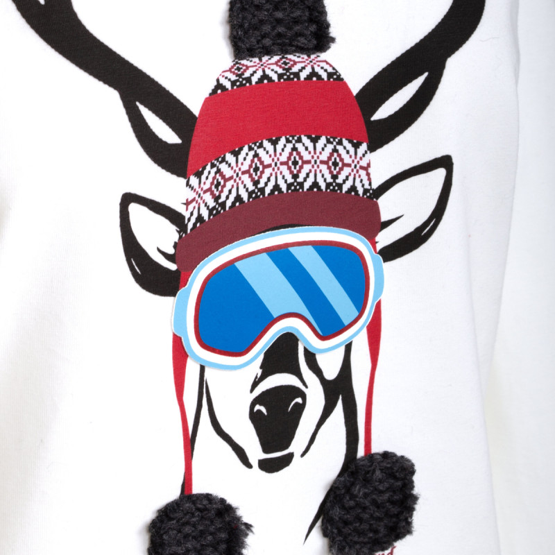 Dámske tričko Almgwand DIPPELWANDALM  - biela