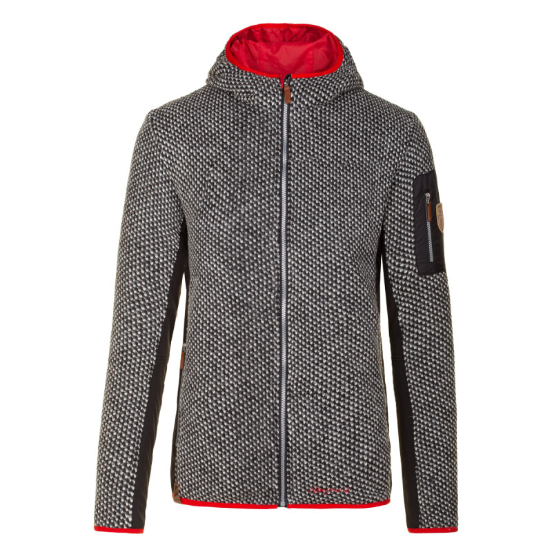 Pánska bunda Almgwand NOCKSPITZE  - čierna