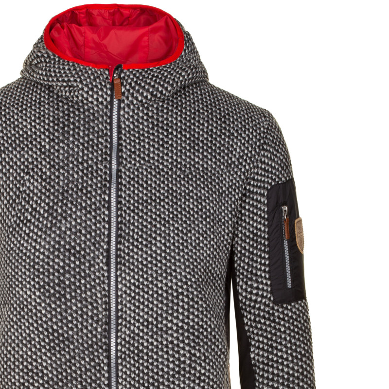 Pánska bunda Almgwand NOCKSPITZE  - čierna