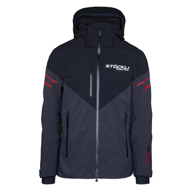 Pánska lyžiarská bunda Stöckli WRT  - tmavo šedá