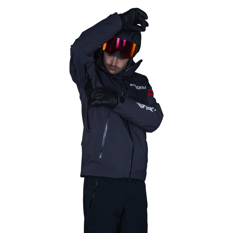 Pánska lyžiarská bunda Stöckli WRT  - tmavo šedá