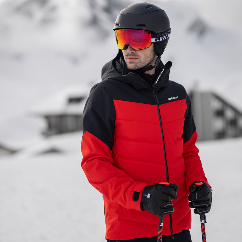 Pánská lyžařská bunda Stöckli RACE  - červená