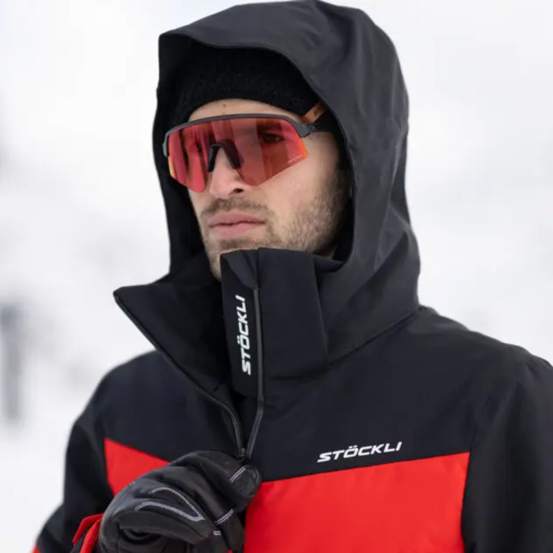 Pánská lyžařská bunda Stöckli RACE  - červená