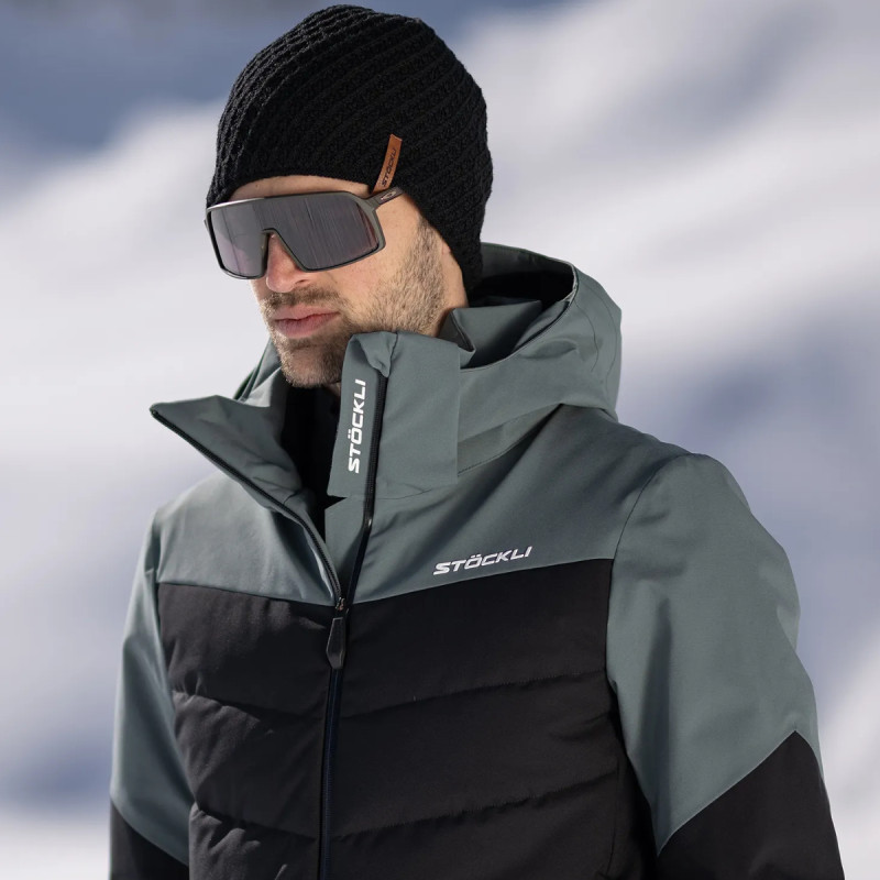 Pánska lyžiarská bunda Stöckli RACE  - čierna