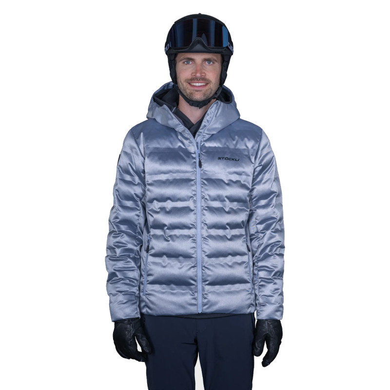 Pánská bunda Stöckli URBAN  - stříbrná