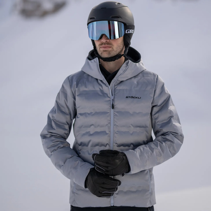 Pánská bunda Stöckli URBAN  - stříbrná