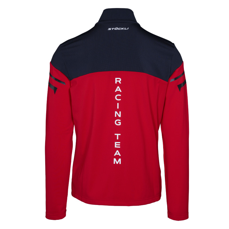 Pánska lyžiarská mikina Stöckli TECHNOSTRETCH WRT  - červená