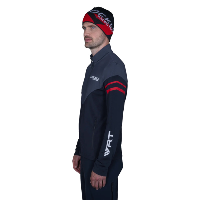 Pánska lyžiarská mikina Stöckli TECHNOSTRETCH WRT  - čierna