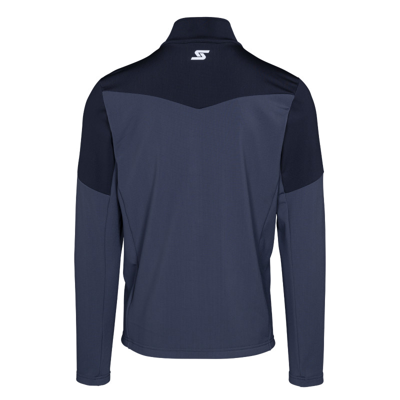 Pánská lyžařská mikina Stöckli TECHNOSTRETCH RACE  - tmavě šedá