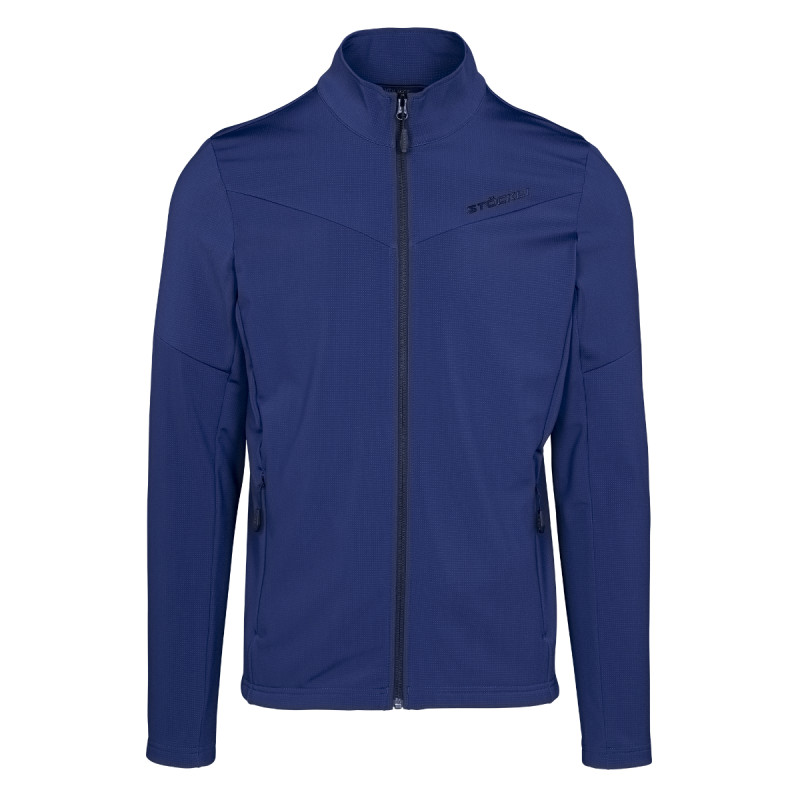 Pánska lyžiarská mikina Stöckli TECHNOSTRETCH RACE  - tmavo modrá