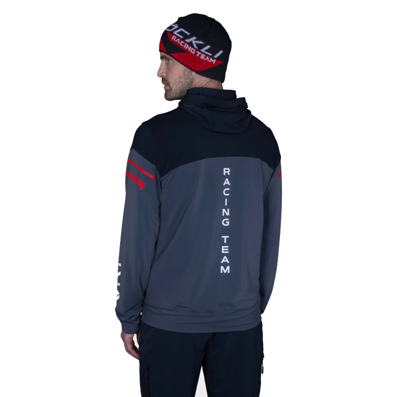 Pánska mikina Stöckli FULLZIP WRT  - tmavo šedá