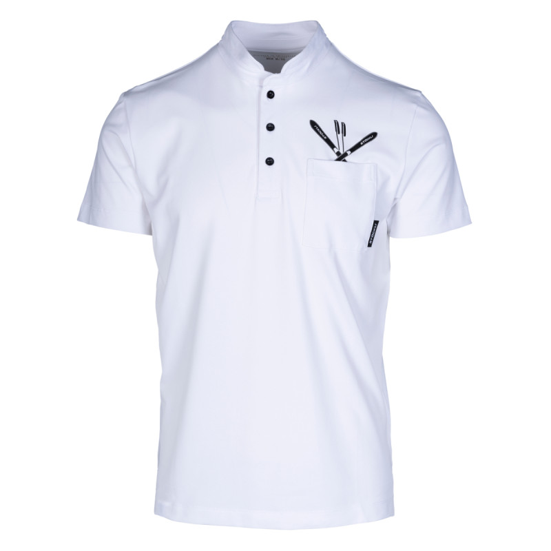 Pánské tričko Stöckli POLO MAO  - bílá