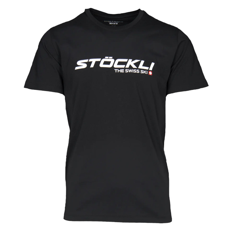 Pánske tričko Stöckli T-SHIRT  - čierna