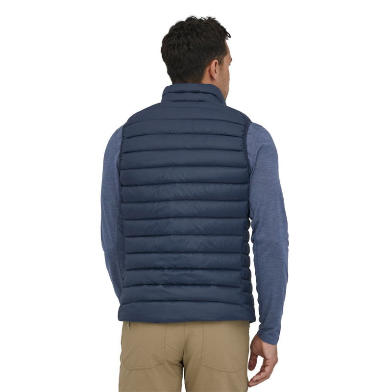 Pánska vesta Patagonia DOWN SWEATER VEST  - tmavo modrá