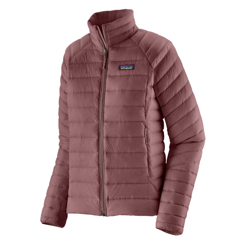 Dámská bunda Patagonia DOWN SWEATER  - tmavě růžová