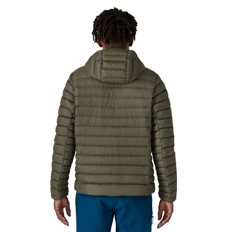 Pánská bunda Patagonia DOWN SWEATER HOODY  - khaki