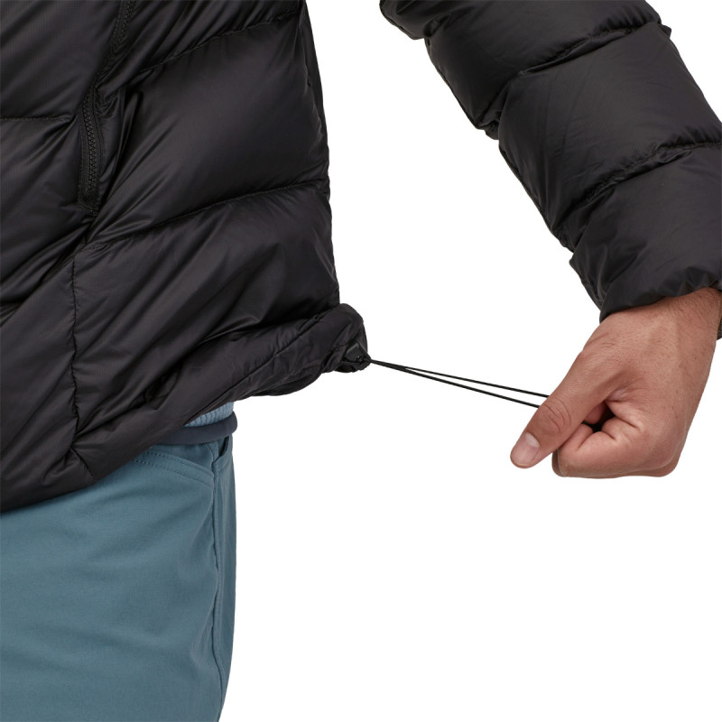 Pánska bunda Patagonia FITZ ROY DOWN HOODY  - oranžová