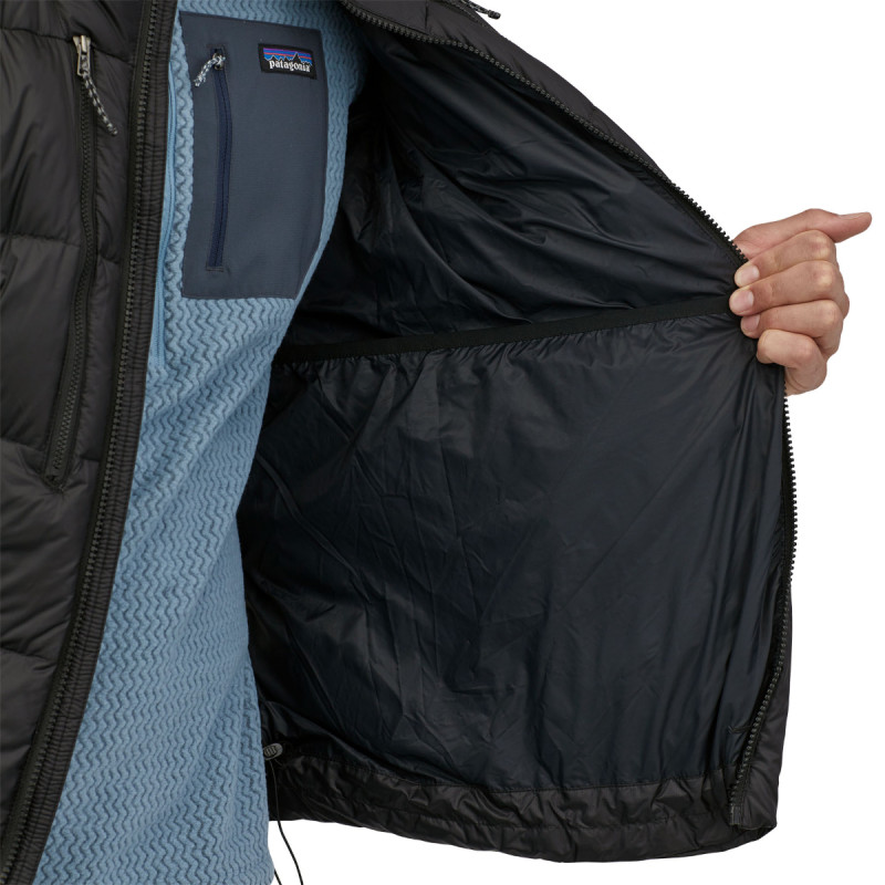 Pánska bunda Patagonia FITZ ROY DOWN HOODY  - oranžová