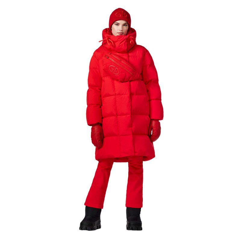 Dámsky kabát Goldbergh CHALEUR  - červená