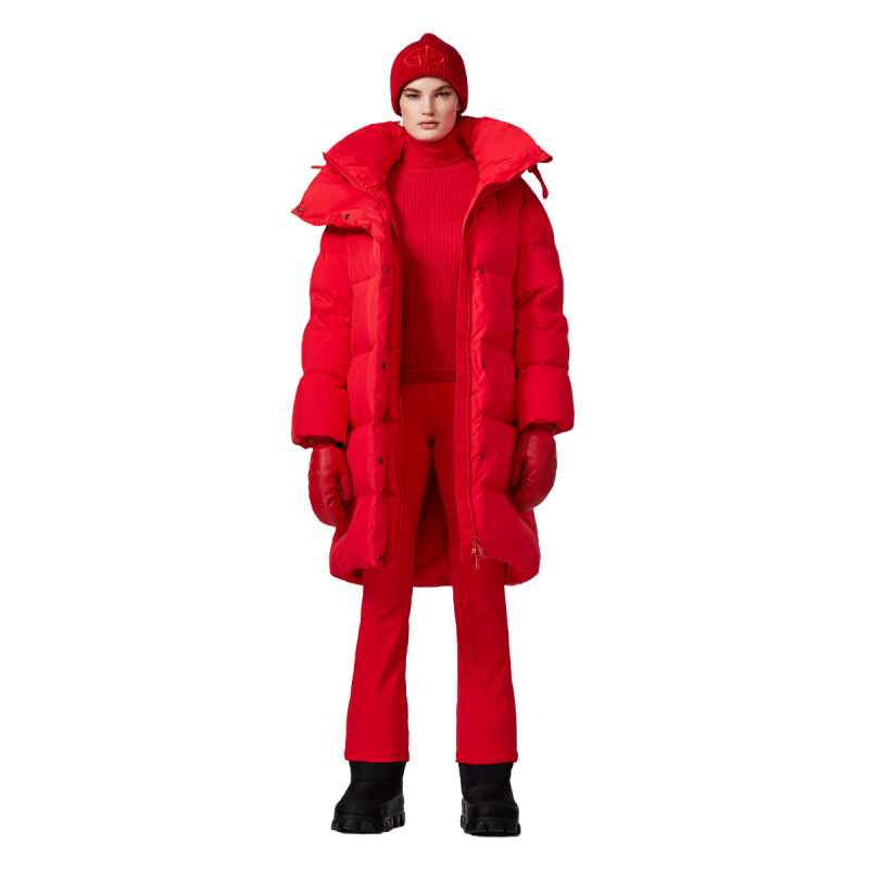 Dámsky kabát Goldbergh CHALEUR  - červená