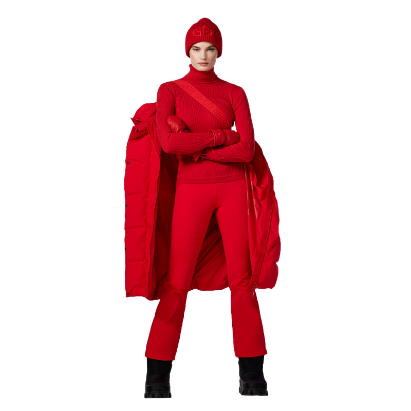 Dámsky kabát Goldbergh CHALEUR  - červená