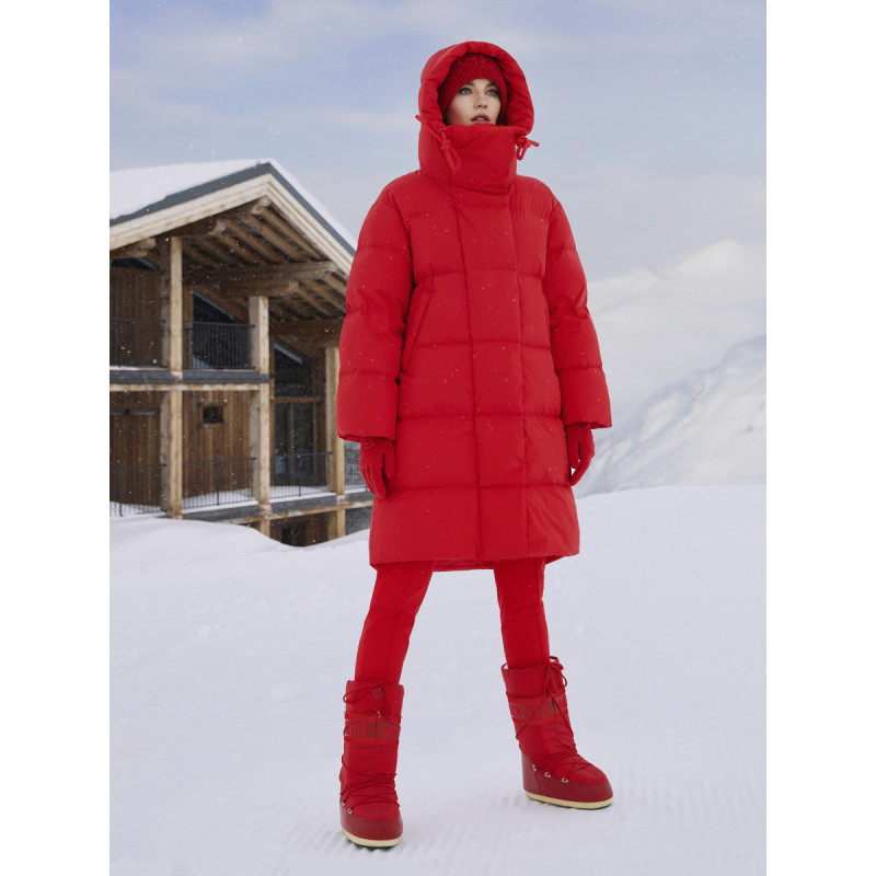 Dámsky kabát Goldbergh CHALEUR  - červená