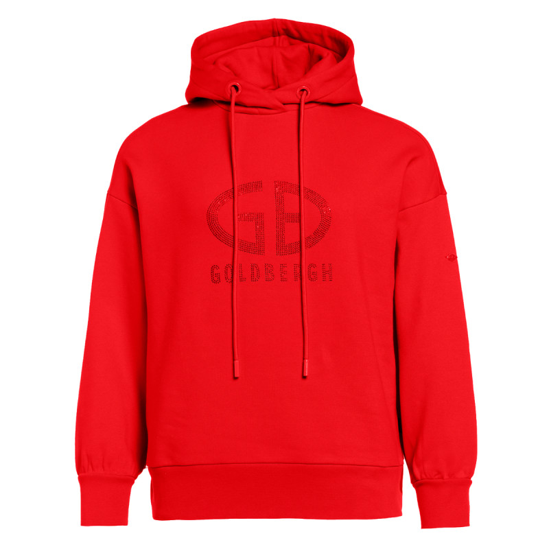 Dámská mikina Goldbergh SPARKLING  - červená