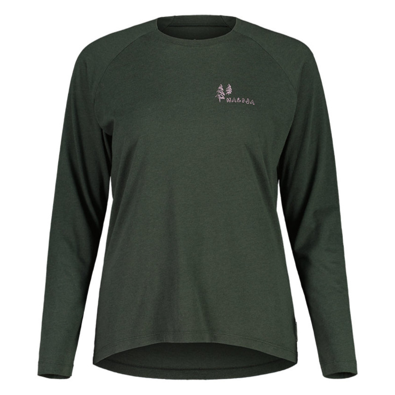 Dámské tričko Maloja ALLEGRINIM.  - tmavě zelená