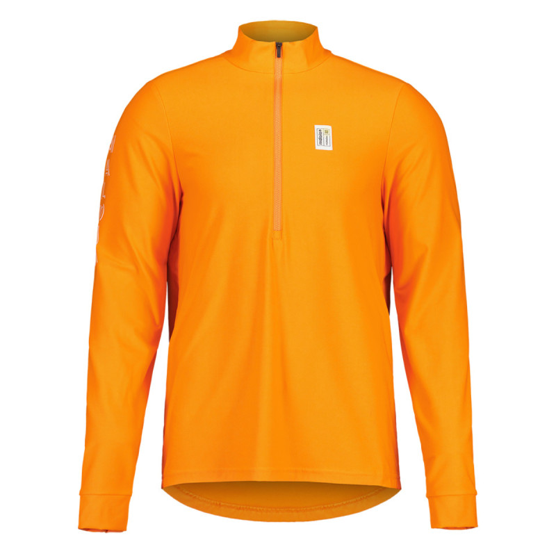 Pánská mikina Maloja GOLDAMMERM.  - oranžová