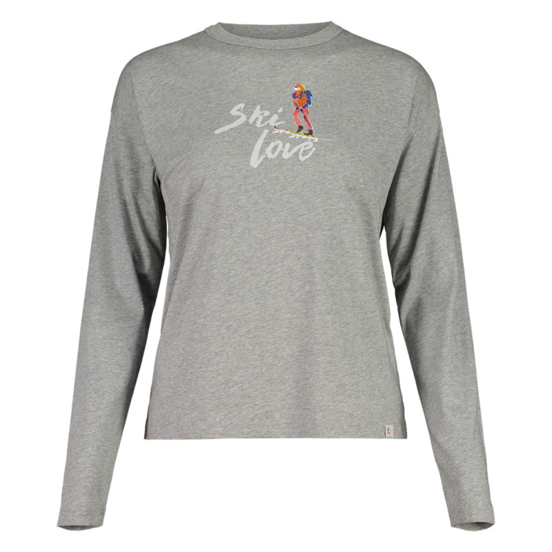 Dámske tričko Maloja SKEENAM.  - svetlo šedá