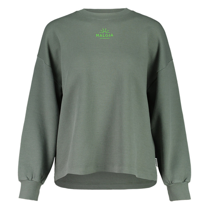 Dámska mikina Maloja HIRSCHBERGM.  - khaki